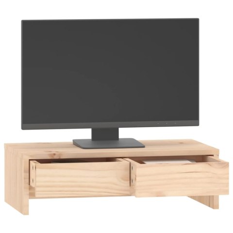 PODSTAWKA NA MONITOR 50X27X15CM LITE DREWNO SOSNOWE