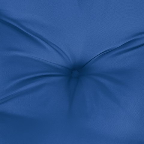 PODUSZKI NA PALETY 4 SZT. NIEBIESKIE 50X50X7CM TKANINA
