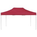 PROFESJONALNY SKŁADANY NAMIOT IMPREZOWY 4,5X 3M CZERWONY