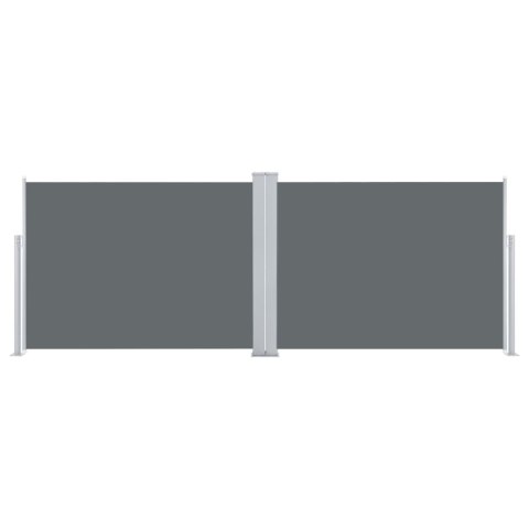 ZWIJANA MARKIZA BOCZNA ANTRACYTOWA 120X 1000CM