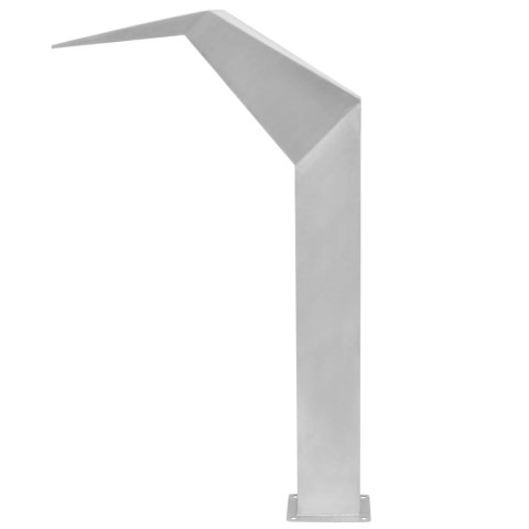 FONTANNA DO BASENU STAL NIERDZEWNA 50X 30X 90CM SREBRNA