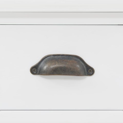 KOMODA 3-DRZWIOWA I DREWNO SOSNOWE 105X35X775CM