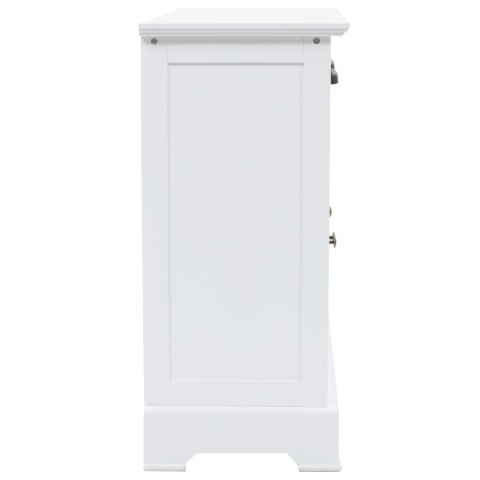 KOMODA 3-DRZWIOWA I DREWNO SOSNOWE 105X35X775CM