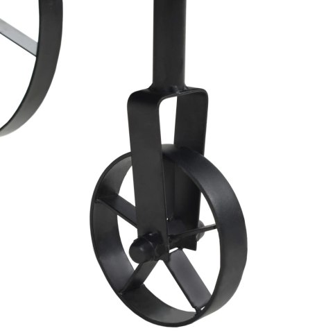 STOLIK KAWOWY MDF I DREWNO JODŁOWE 110X55X43CM