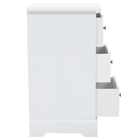 SZAFKA NOCNA PŁYTA I DREWNO SOSNOWE 35X 32X 59CM