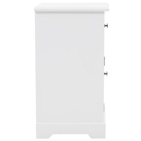 SZAFKA NOCNA PŁYTA I DREWNO SOSNOWE 35X 32X 59CM