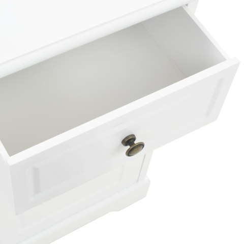 SZAFKA NOCNA PŁYTA I DREWNO SOSNOWE 35X 32X 59CM