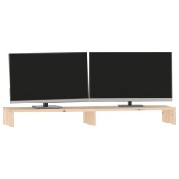 PODSTAWKA NA MONITOR 100X27X10CM LITE DREWNO SOSNOWE