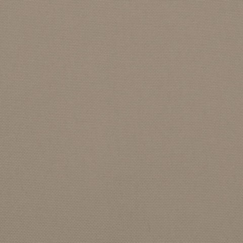 PODUSZKI NA PALETY 2 SZT. TAUPE 50X50X7CM TKANINA OXFORD