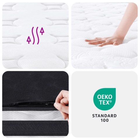 MATERAC BONELLOWY TWARDOŚĆ ŚREDNIA 90X200CM