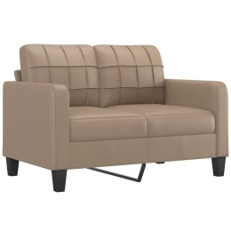 2-OSOBOWA SOFA KOLOR CAPPUCCINO 120CM SZTUCZNA SKÓRA