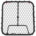 REBOUNDER DO PIŁKI NOŻNEJ REGULOWANY CZARNY 84X73X60-80CM