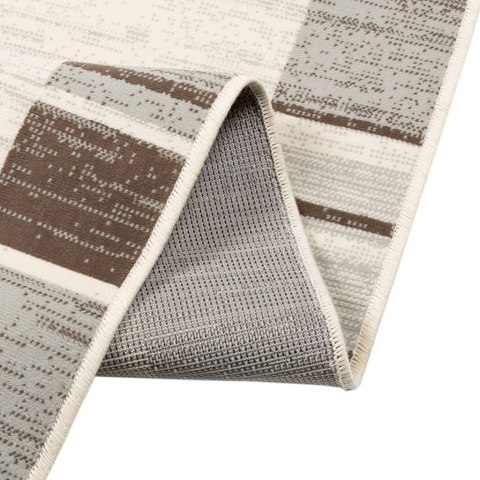 DYWAN Z KRÓTKIM WŁOSIEM KOLOROWY 160X230CM ANTYPOŚLIZGOWY