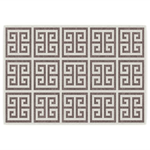 DYWAN Z KRÓTKIM WŁOSIEM KOLOROWY 160X230CM ANTYPOŚLIZGOWY