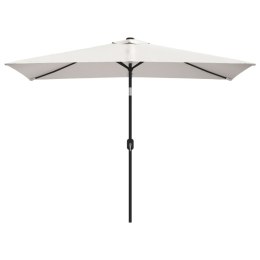 PROSTOKĄTNY PARASOL OGRODOWY BIAŁY 200X300CM