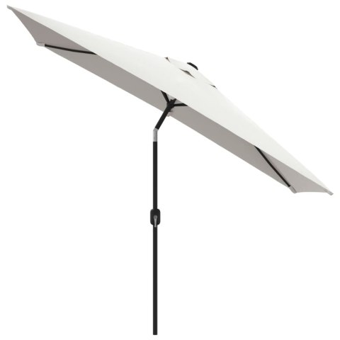 PROSTOKĄTNY PARASOL OGRODOWY BIAŁY 200X300CM