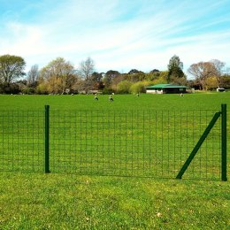 EURO OGRODZENIE STALOWE 10X 0,8M ZIELONE