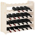 STOJAK NA WINO 67,5X25X60CM LITE DREWNO SOSNOWE