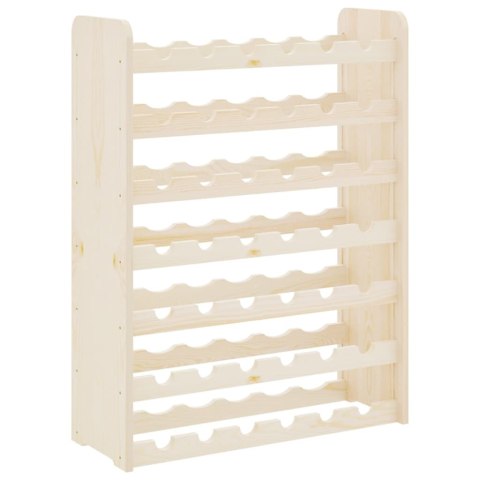 STOJAK NA WINO 67,5X25X87CM LITE DREWNO SOSNOWE