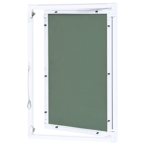 PANEL REWIZYJNY Z ALUMINIOWĄ RAMĄ I PŁYTĄ Z GIPSU 400X600MM