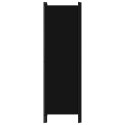 PARAWAN 3-PANELOWY CZARNY 150X 180CM