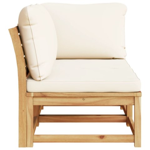 2-CZ. ZESTAW WYPOCZYNKOWY DO OGRODU Z PODUSZKAMI AKACJOWY