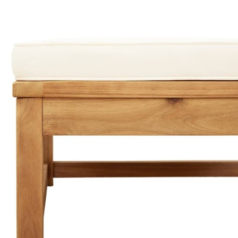 3-CZ. ZESTAW WYPOCZYNKOWY DO OGRODU PODUSZKI DREWNO AKACJOWE