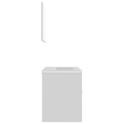 ZESTAW MEBLI ŁAZIENKOWYCH BIAŁY