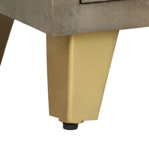 SZAFKA POD TELEWIZOR DREWNO MANGO SZARO-MOSIĘŻNA 110X30X48CM