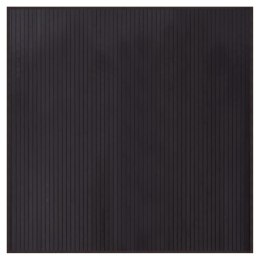 DYWAN KWADRATOWY CIEMNOBRĄZOWY 100X100CM BAMBUSOWY