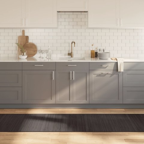 DYWAN PROSTOKĄTNY CIEMNOBRĄZOWY 70X1000CM BAMBUSOWY