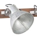 INDUSTRIALNA LAMPA ŚCIENNA SREBRNA 65X25CM E27