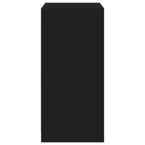 SZAFKA GARDEROBIANA CZARNA 48X41X102CM