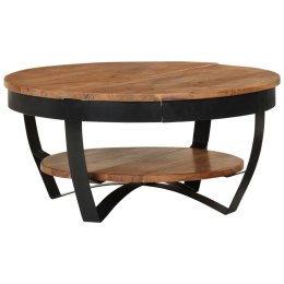 STOLIK KAWOWY 65X 65X 32CM LITE DREWNO AKACJOWE