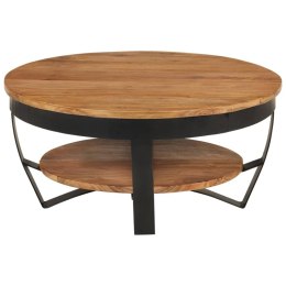 STOLIK KAWOWY 65X 65X 32CM LITE DREWNO AKACJOWE