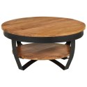 STOLIK KAWOWY 65X 65X 32CM LITE DREWNO AKACJOWE