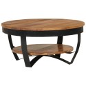 STOLIK KAWOWY 65X 65X 32CM LITE DREWNO AKACJOWE