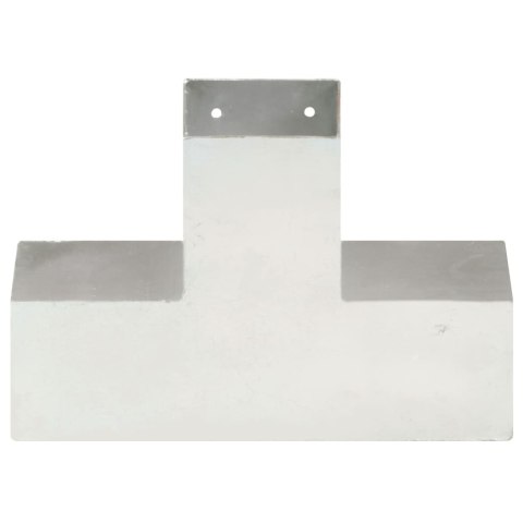 ŁĄCZNIKI W KSZTAŁCIEX 4 SZT. GALWANIZOWANY METAL 91X91MM
