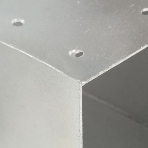 ŁĄCZNIKI W KSZTAŁCIEX 4 SZT. GALWANIZOWANY METAL 91X91MM