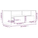 STOLIK KAWOWY BETONOWY 102X55X42CM