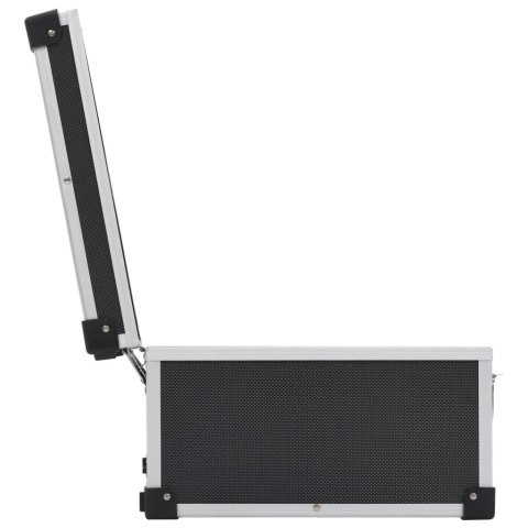 WALIZKA NA 60 PŁYT CD ALUMINIOWA ABS CZARNA