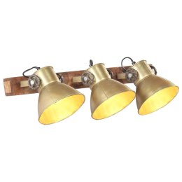 INDUSTRIALNA LAMPA ŚCIENNA MOSIĄDZ 65X25CM E27