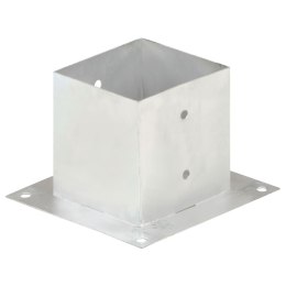 PODSTAWY SŁUPÓW 4 SZT. GALWANIZOWANY METAL 141MM