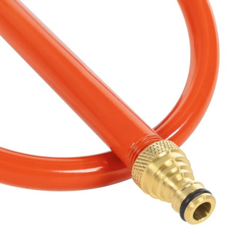 ZRASZACZ NA KÓŁKACH Z OBROTOWĄ GŁOWICĄ CZERWONY STALOWY