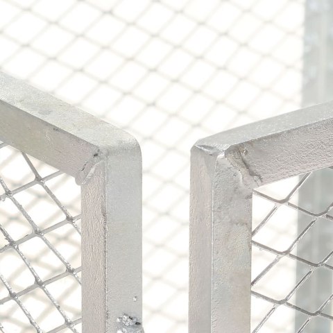 KOMPOSTOWNIK OGRODOWY 100X100X77CM GALWANIZOWANE ŻELAZO