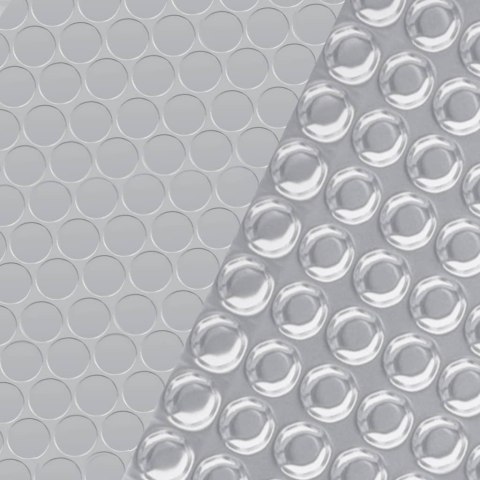 PROSTOKĄTNA POKRYWA NA BASEN 1000X 600CM PE SREBRNA