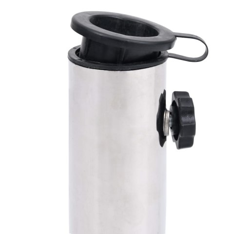 STOJAK POD PARASOL CZARNY 45X25X8CM GRANITOWY