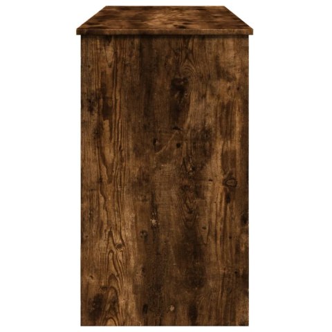 TOALETKA Z LUSTREM PRZYDYMIONY DĄB 100X45X76CM