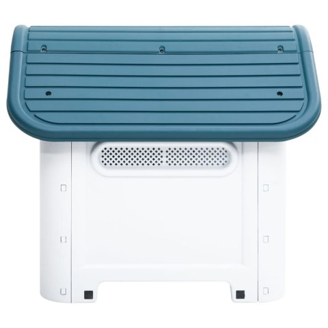 BUDA DLA PSA NIEBIESKA 59X75X66CM POLIPROPYLEN