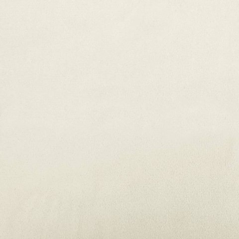 FOTEL KREMOWY 62X79X79CM OBITY AKSAMITEM